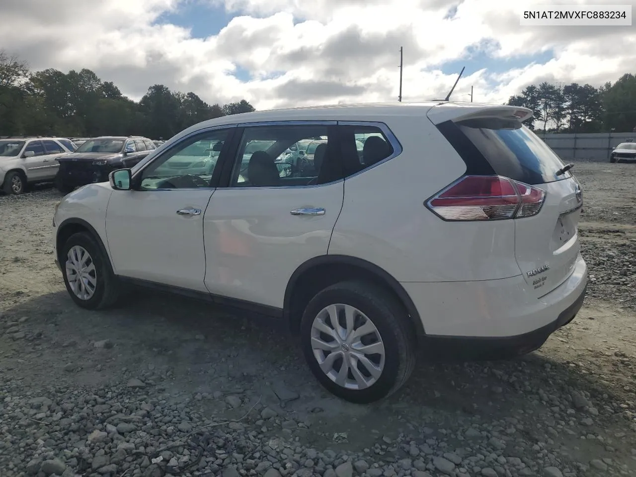 5N1AT2MVXFC883234 2015 Nissan Rogue S