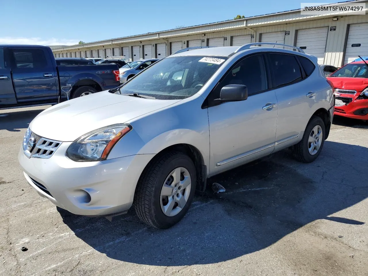 2015 Nissan Rogue Select S VIN: JN8AS5MT5FW674297 Lot: 74273484