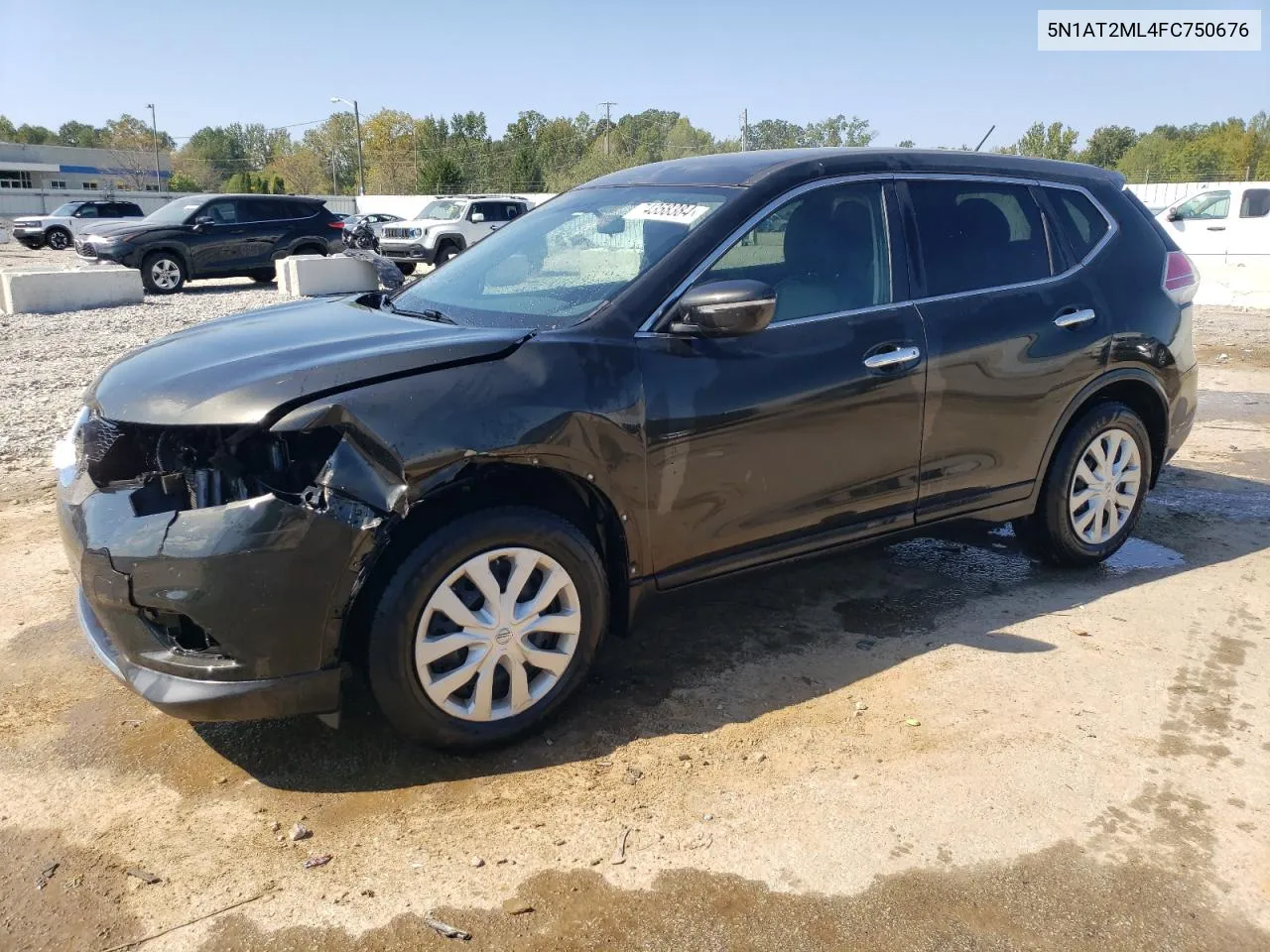 2015 Nissan Rogue S VIN: 5N1AT2ML4FC750676 Lot: 74358384