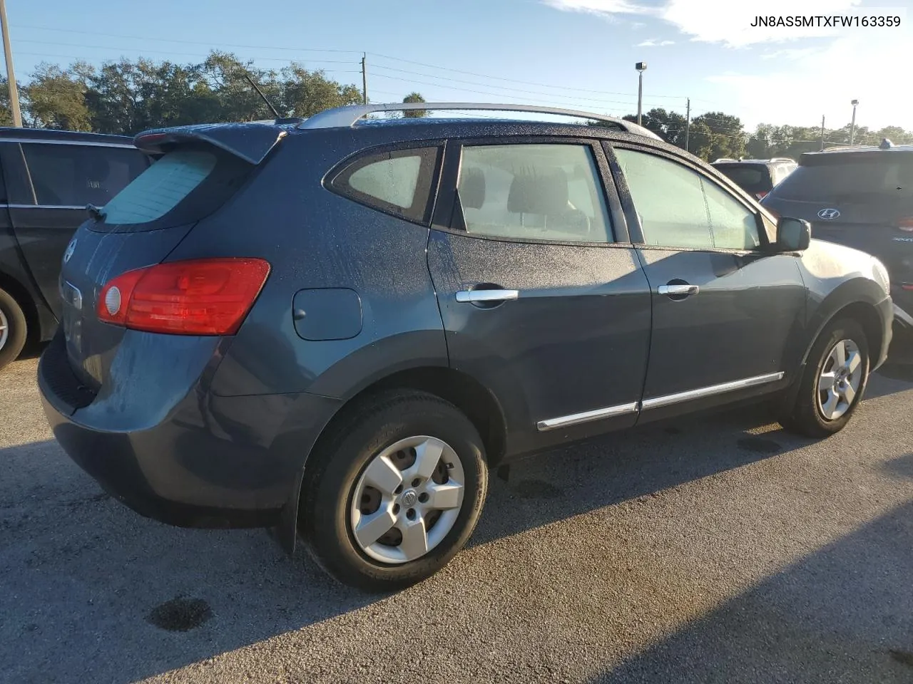 2015 Nissan Rogue Select S VIN: JN8AS5MTXFW163359 Lot: 74430364