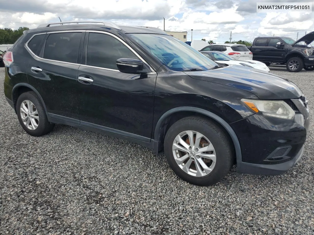 2015 Nissan Rogue S VIN: KNMAT2MT8FP541051 Lot: 74595564