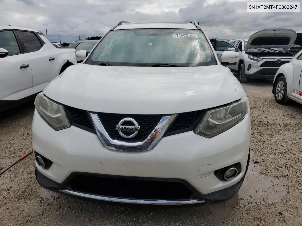 5N1AT2MT4FC862247 2015 Nissan Rogue S