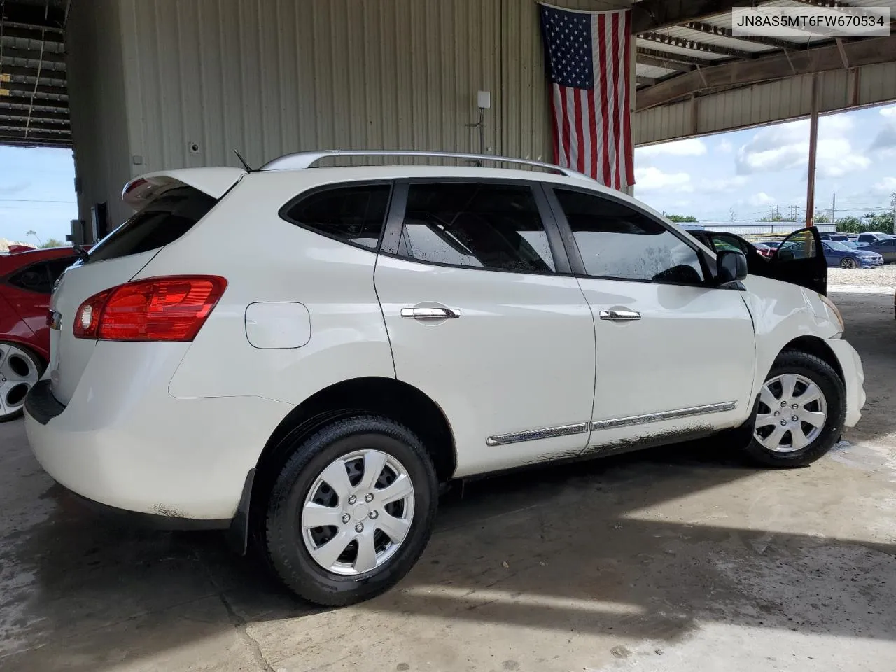 2015 Nissan Rogue Select S VIN: JN8AS5MT6FW670534 Lot: 75400994