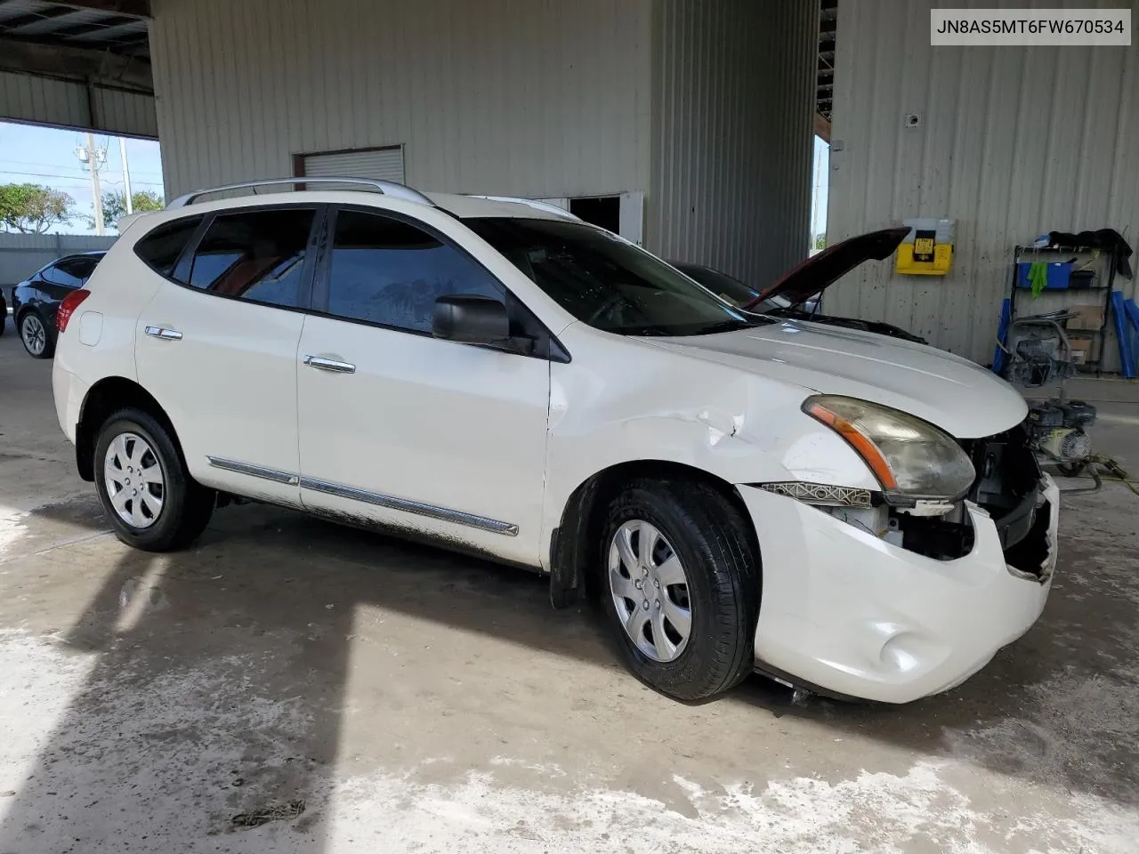 2015 Nissan Rogue Select S VIN: JN8AS5MT6FW670534 Lot: 75400994