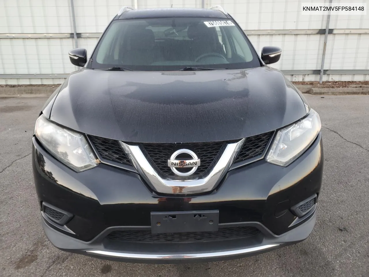 2015 Nissan Rogue S VIN: KNMAT2MV5FP584148 Lot: 75685674