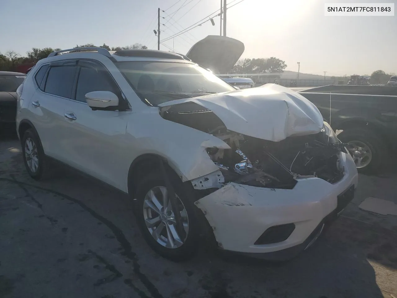 5N1AT2MT7FC811843 2015 Nissan Rogue S