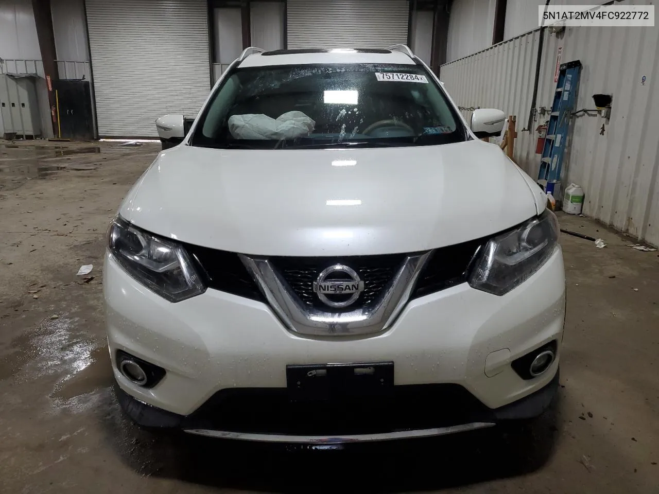 2015 Nissan Rogue S VIN: 5N1AT2MV4FC922772 Lot: 75712284