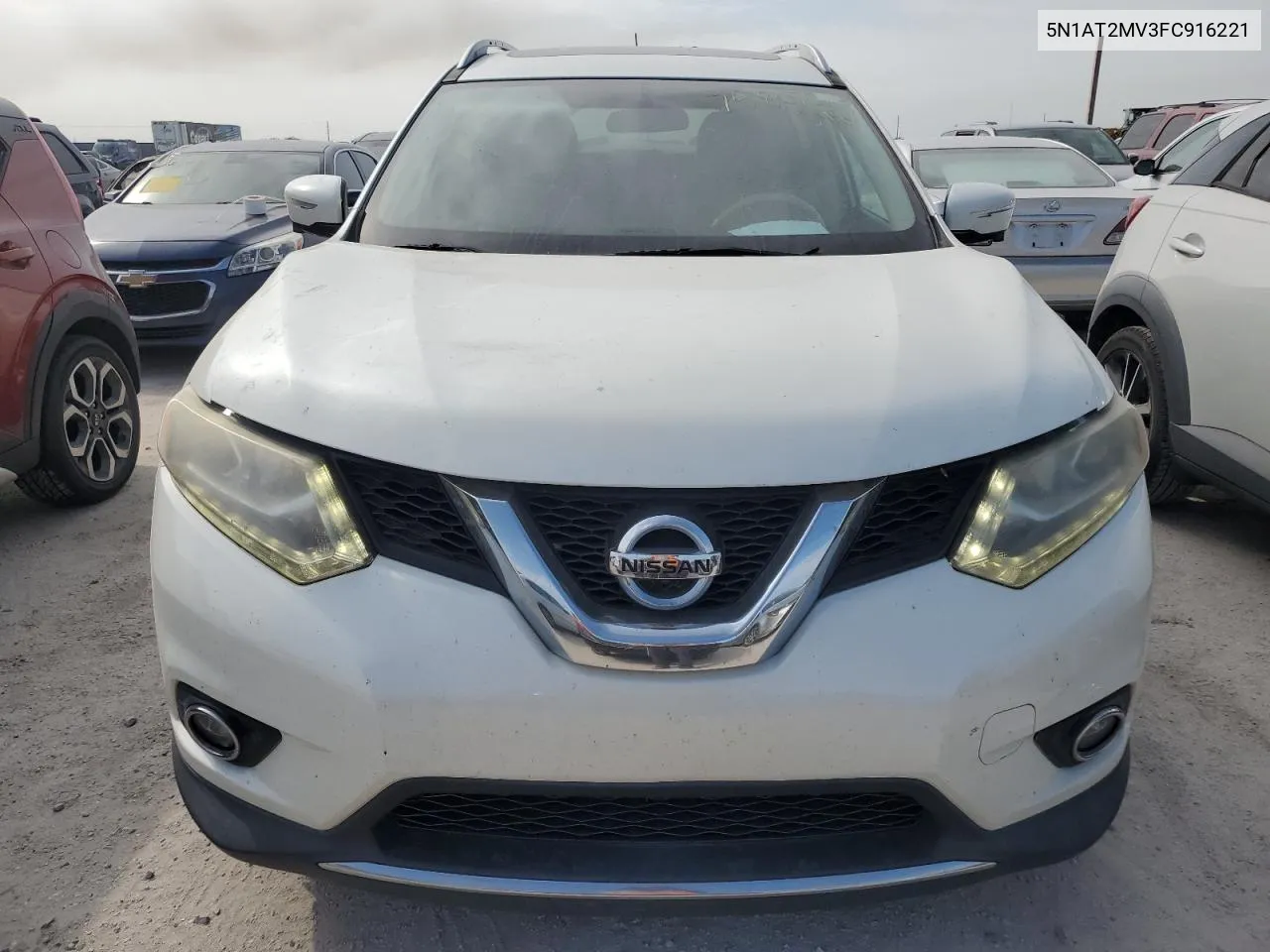 2015 Nissan Rogue S VIN: 5N1AT2MV3FC916221 Lot: 75807214