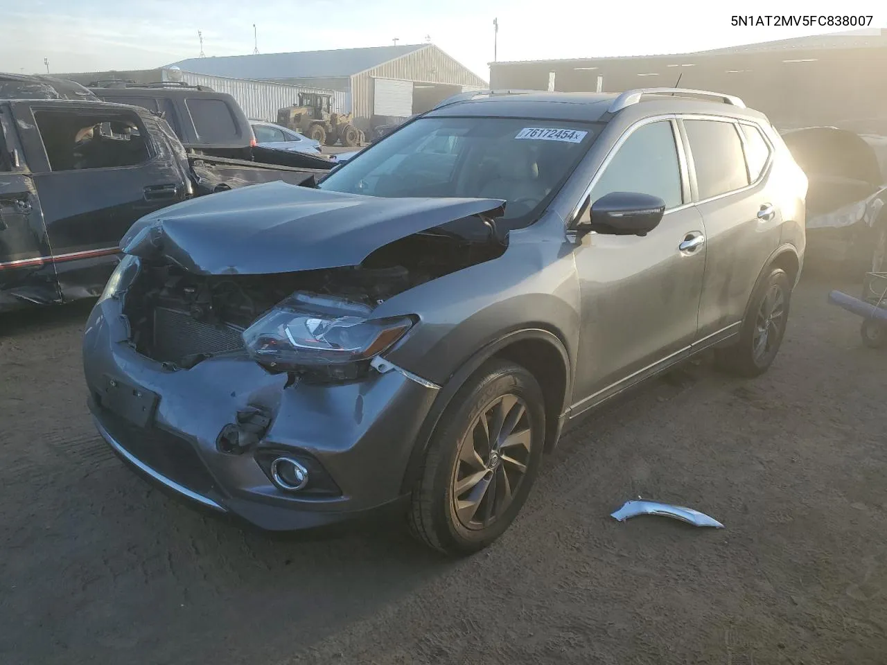 5N1AT2MV5FC838007 2015 Nissan Rogue S