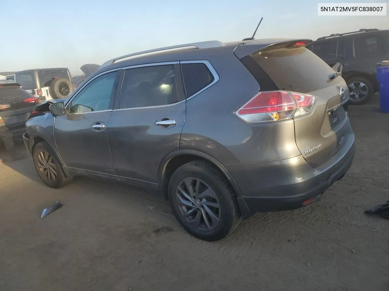 5N1AT2MV5FC838007 2015 Nissan Rogue S