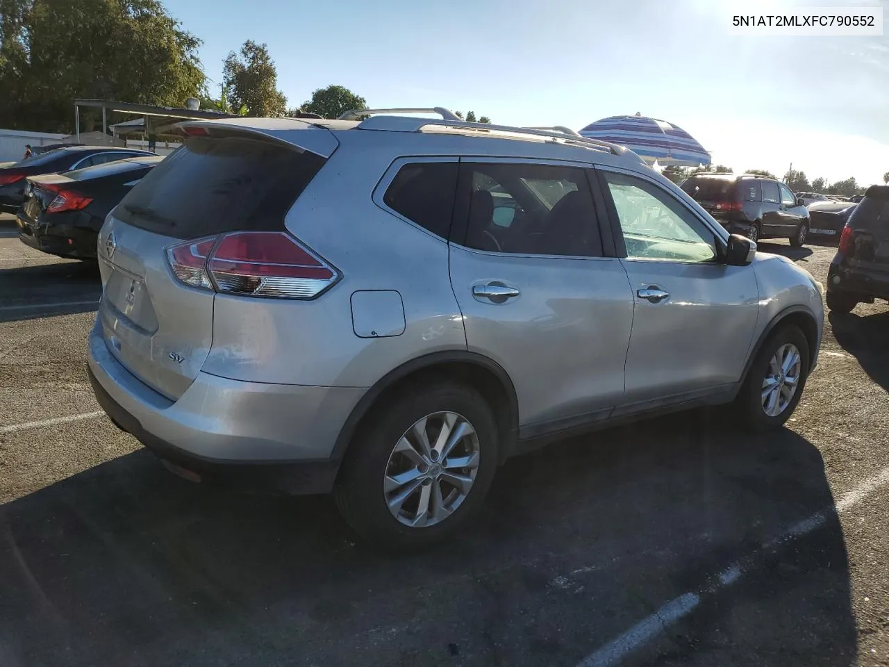 5N1AT2MLXFC790552 2015 Nissan Rogue S