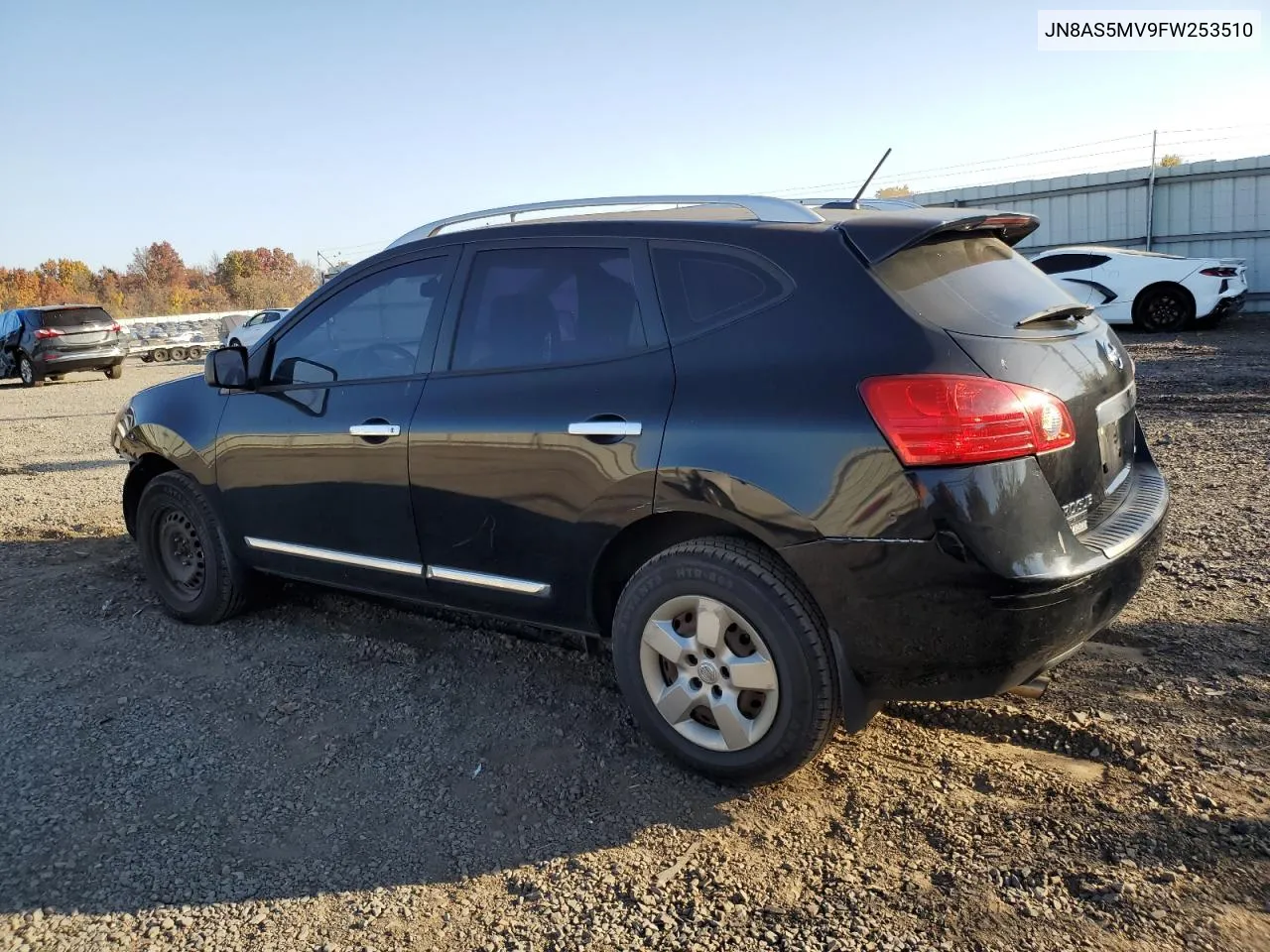 2015 Nissan Rogue Select S VIN: JN8AS5MV9FW253510 Lot: 77268844