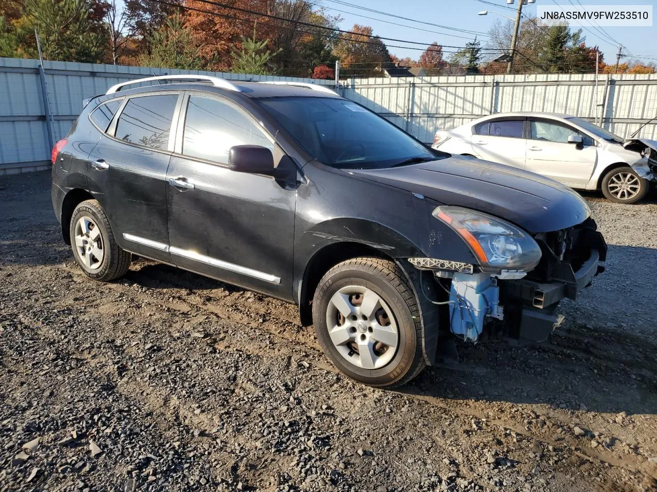 2015 Nissan Rogue Select S VIN: JN8AS5MV9FW253510 Lot: 77268844