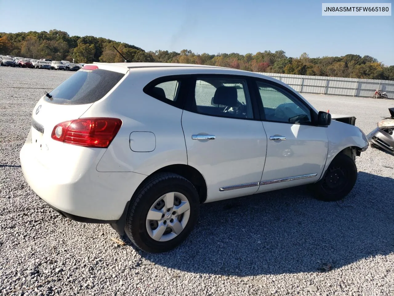 2015 Nissan Rogue Select S VIN: JN8AS5MT5FW665180 Lot: 77356744