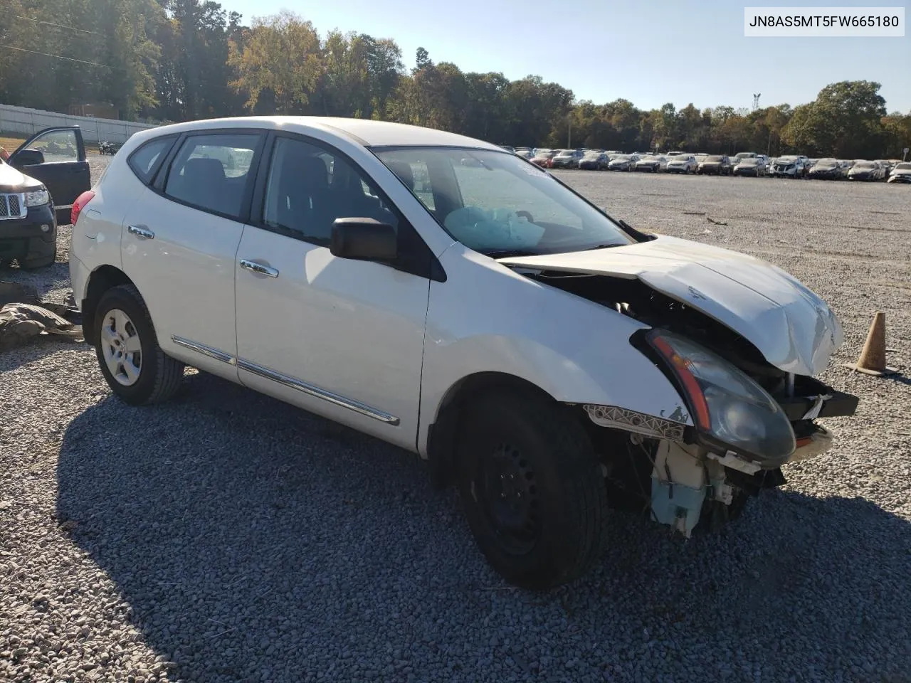 2015 Nissan Rogue Select S VIN: JN8AS5MT5FW665180 Lot: 77356744