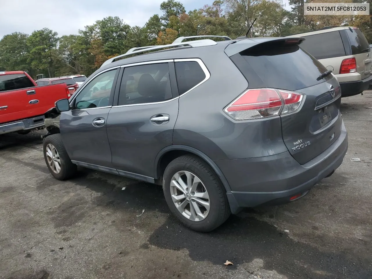 2015 Nissan Rogue S VIN: 5N1AT2MT5FC812053 Lot: 77539484