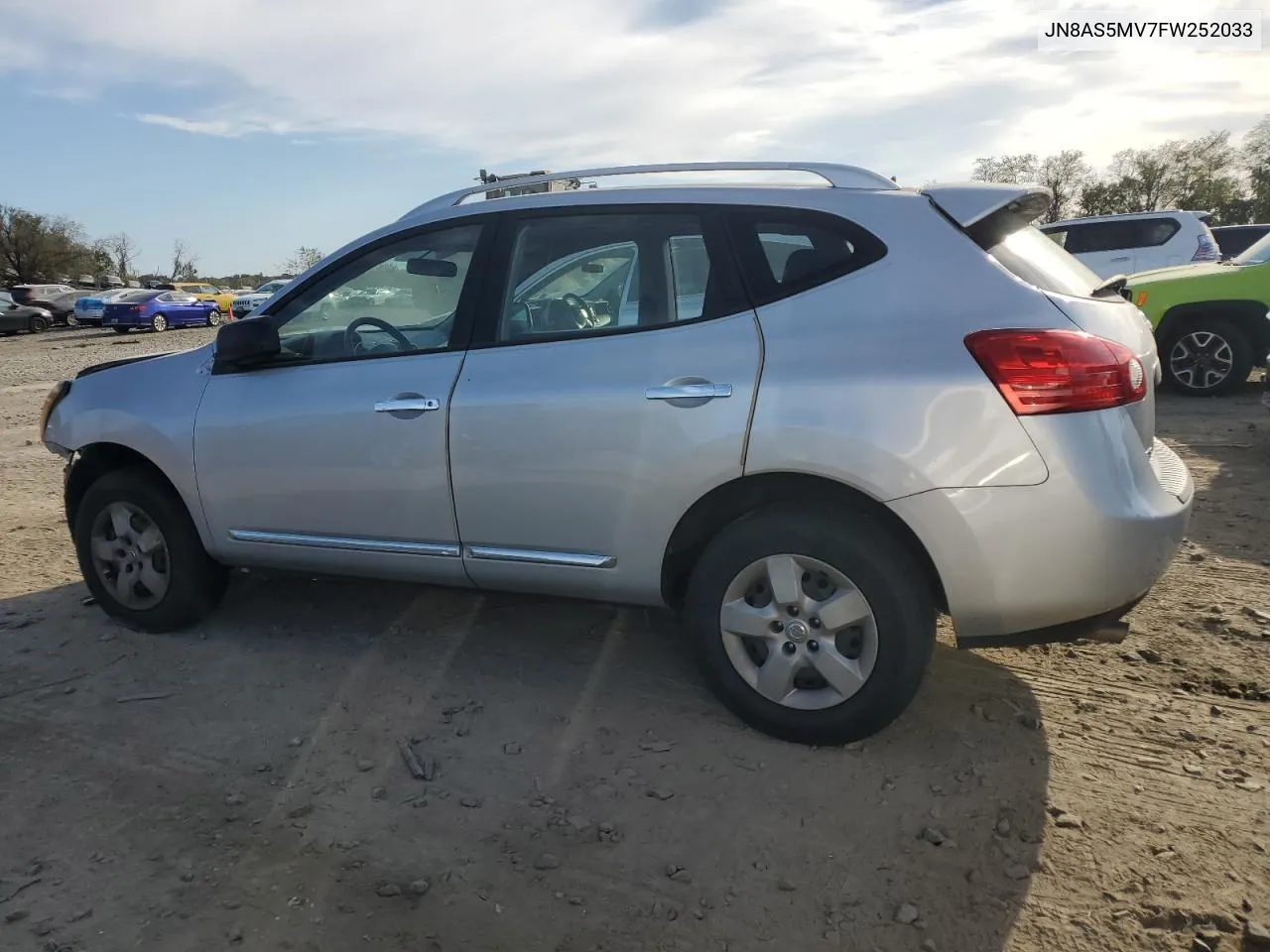 2015 Nissan Rogue Select S VIN: JN8AS5MV7FW252033 Lot: 77664904