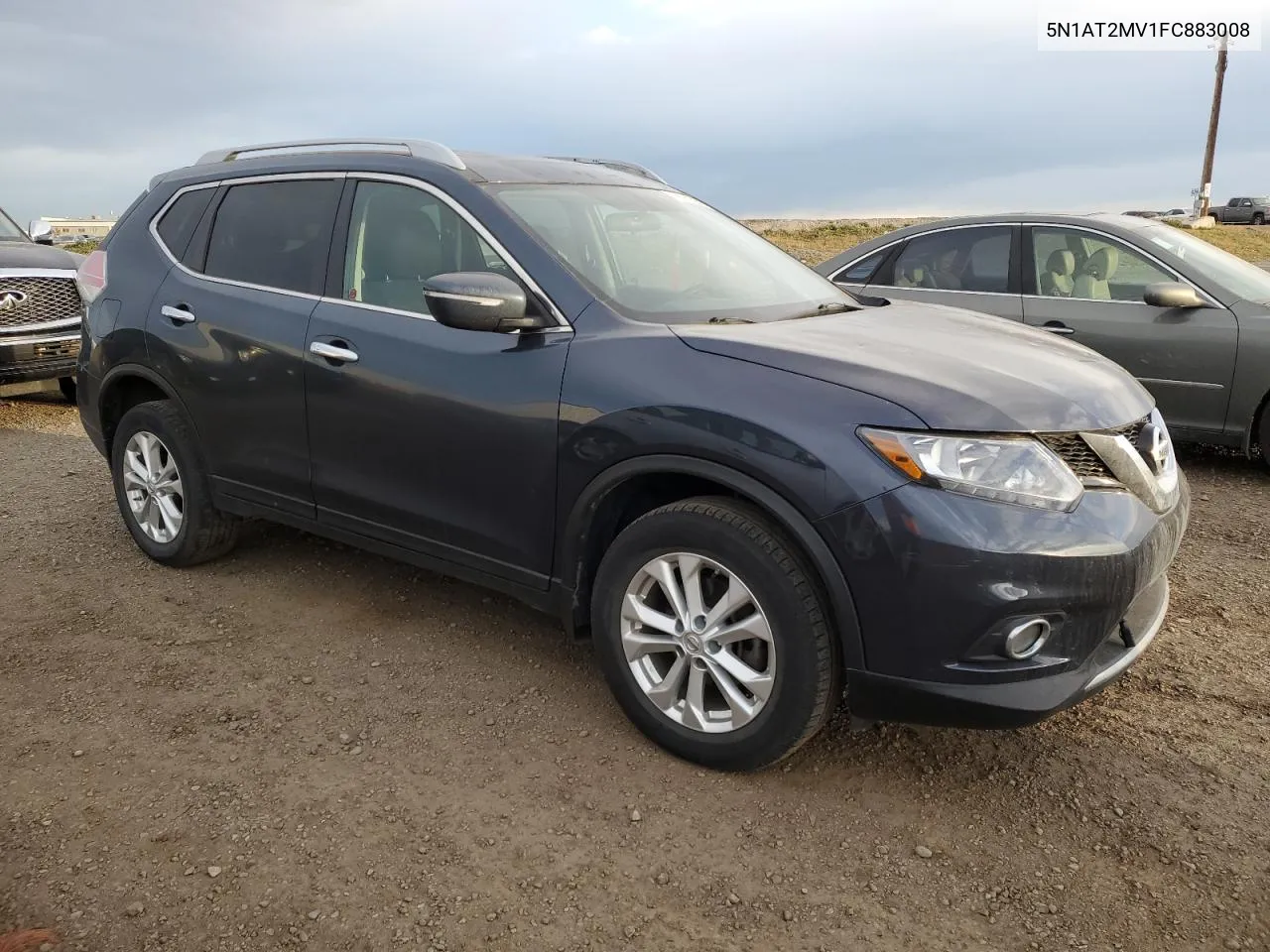 5N1AT2MV1FC883008 2015 Nissan Rogue S