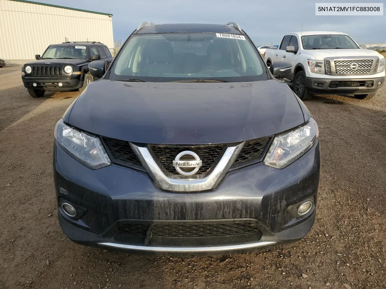 5N1AT2MV1FC883008 2015 Nissan Rogue S