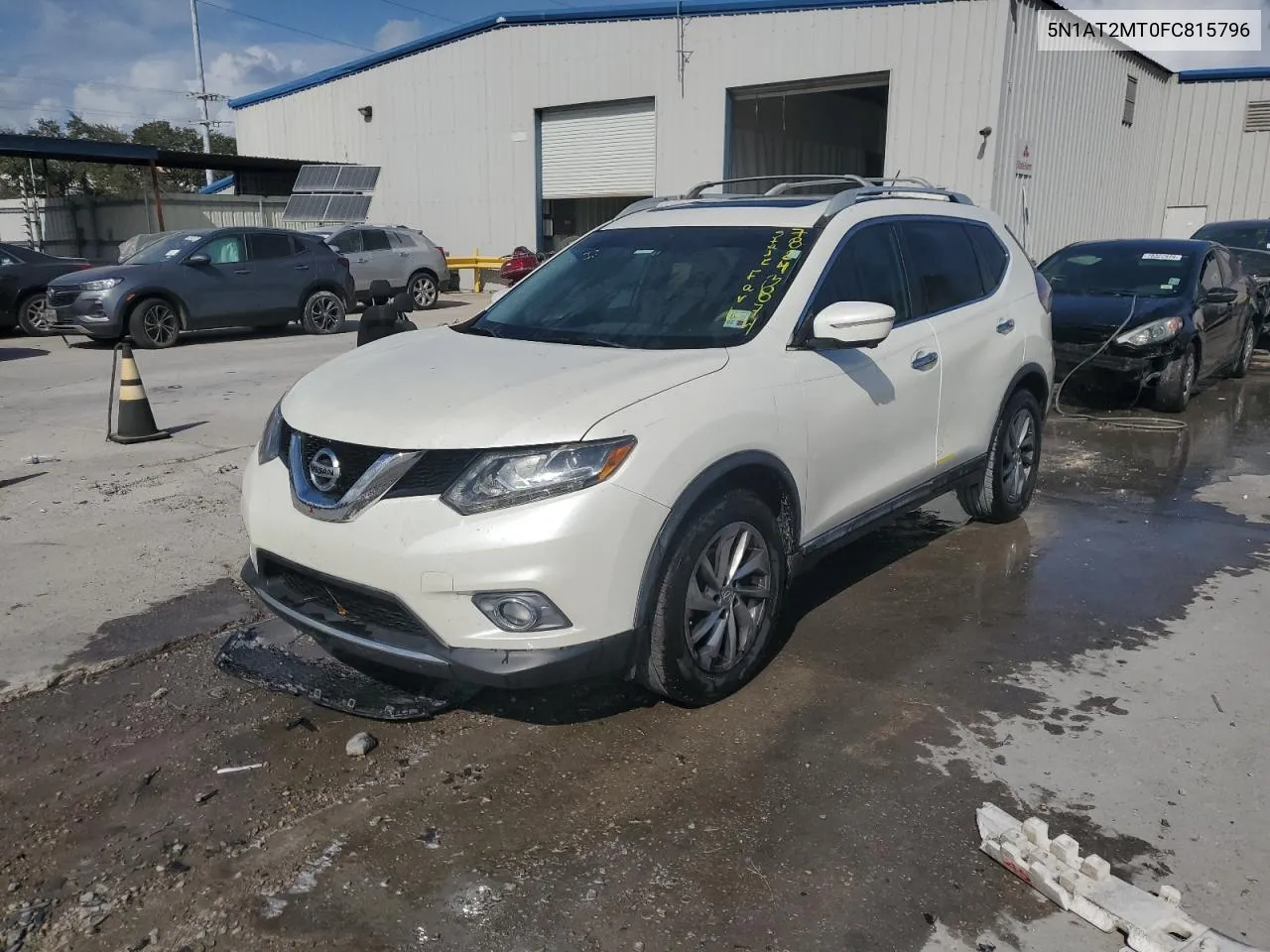 2015 Nissan Rogue S VIN: 5N1AT2MT0FC815796 Lot: 78243874