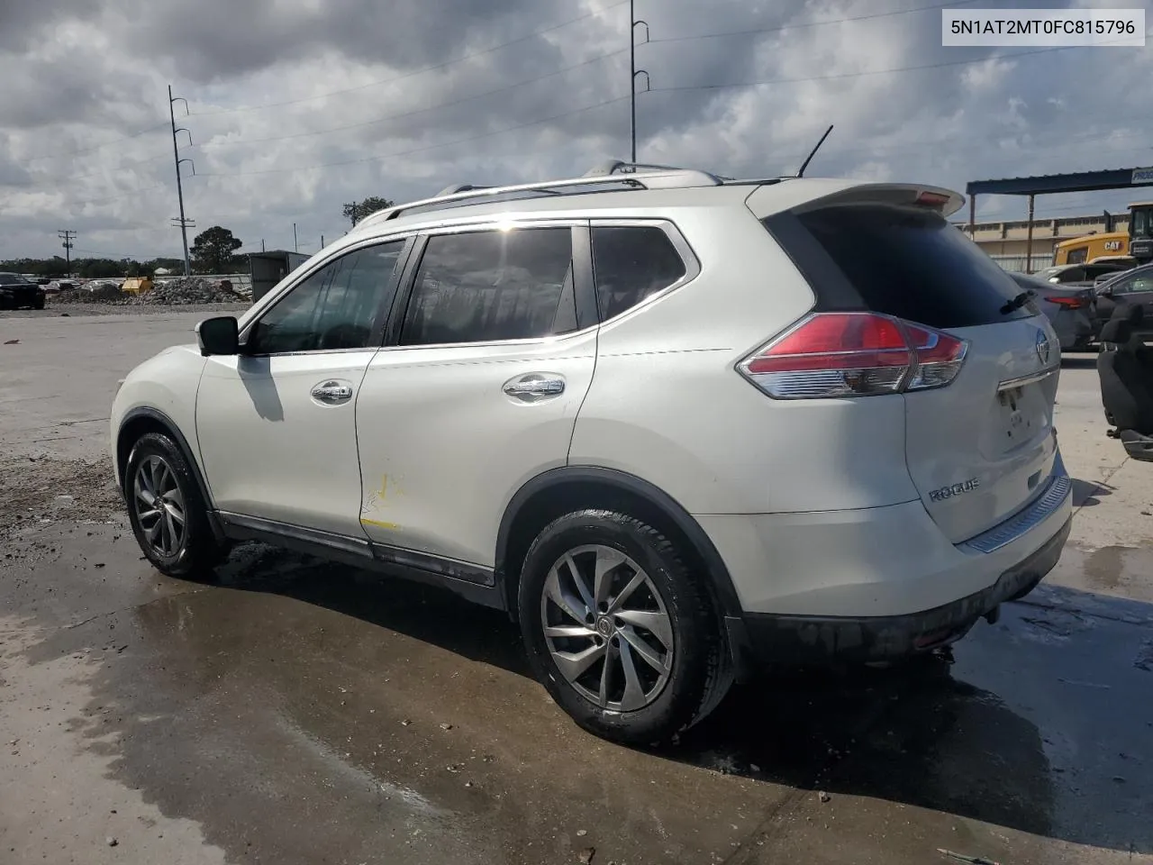 2015 Nissan Rogue S VIN: 5N1AT2MT0FC815796 Lot: 78243874