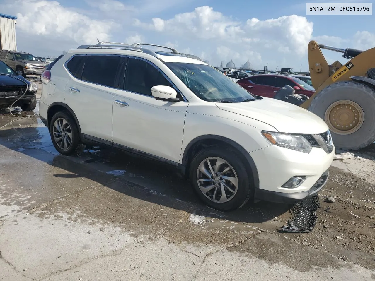 2015 Nissan Rogue S VIN: 5N1AT2MT0FC815796 Lot: 78243874