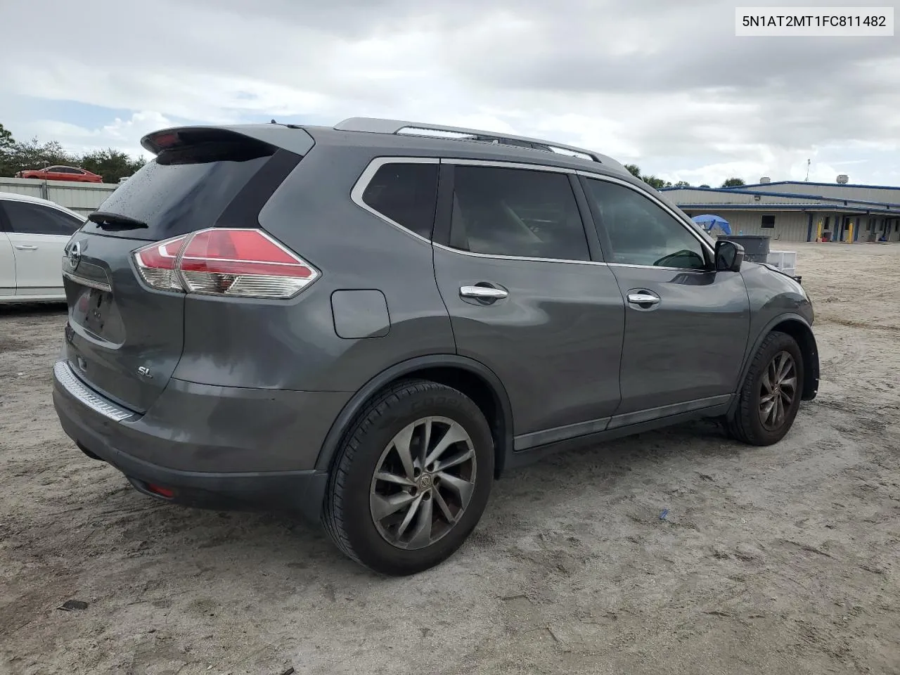 2015 Nissan Rogue S VIN: 5N1AT2MT1FC811482 Lot: 78253284