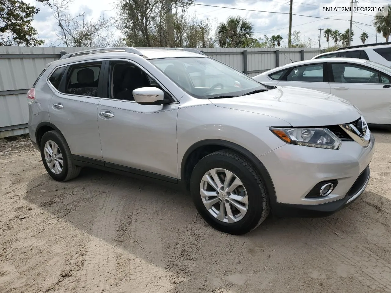 2015 Nissan Rogue S VIN: 5N1AT2ML5FC823165 Lot: 78307484