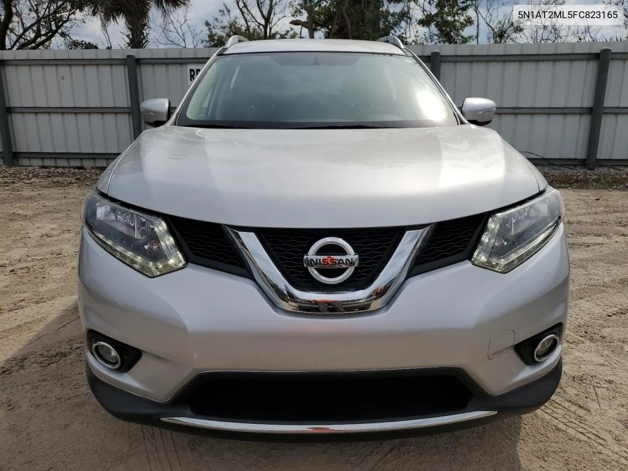 2015 Nissan Rogue S VIN: 5N1AT2ML5FC823165 Lot: 78307484