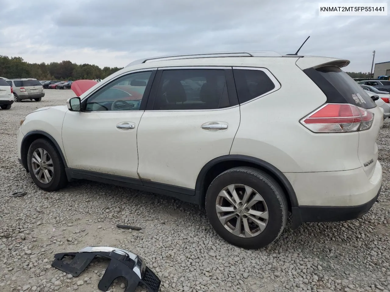 KNMAT2MT5FP551441 2015 Nissan Rogue S