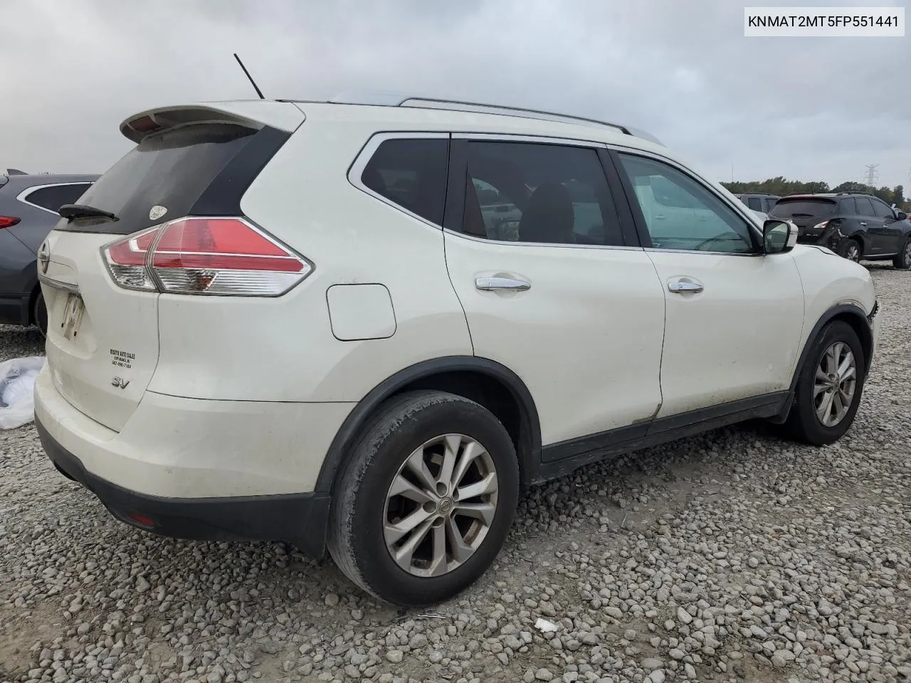 KNMAT2MT5FP551441 2015 Nissan Rogue S