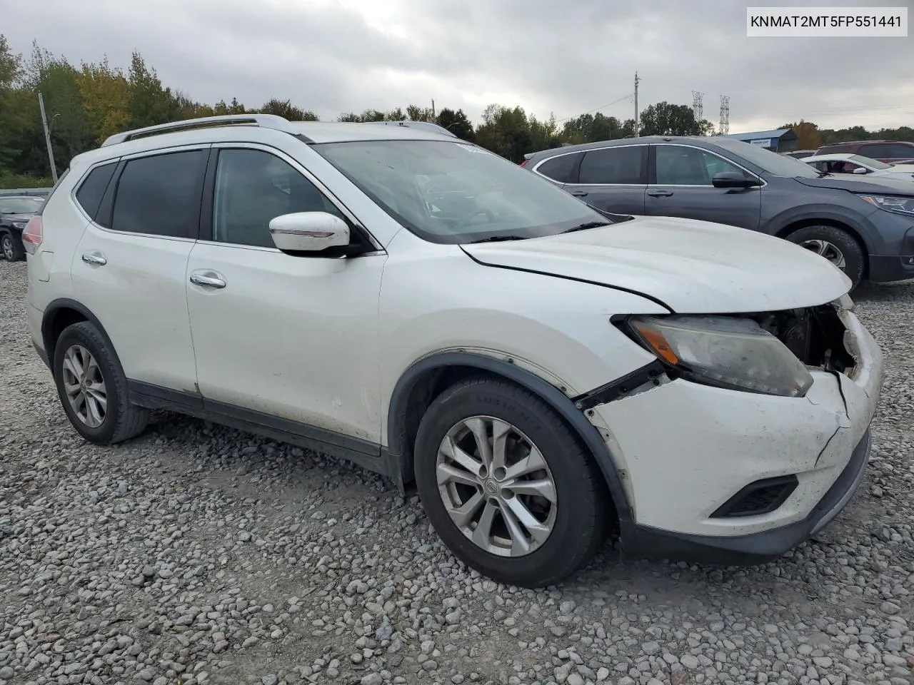 KNMAT2MT5FP551441 2015 Nissan Rogue S