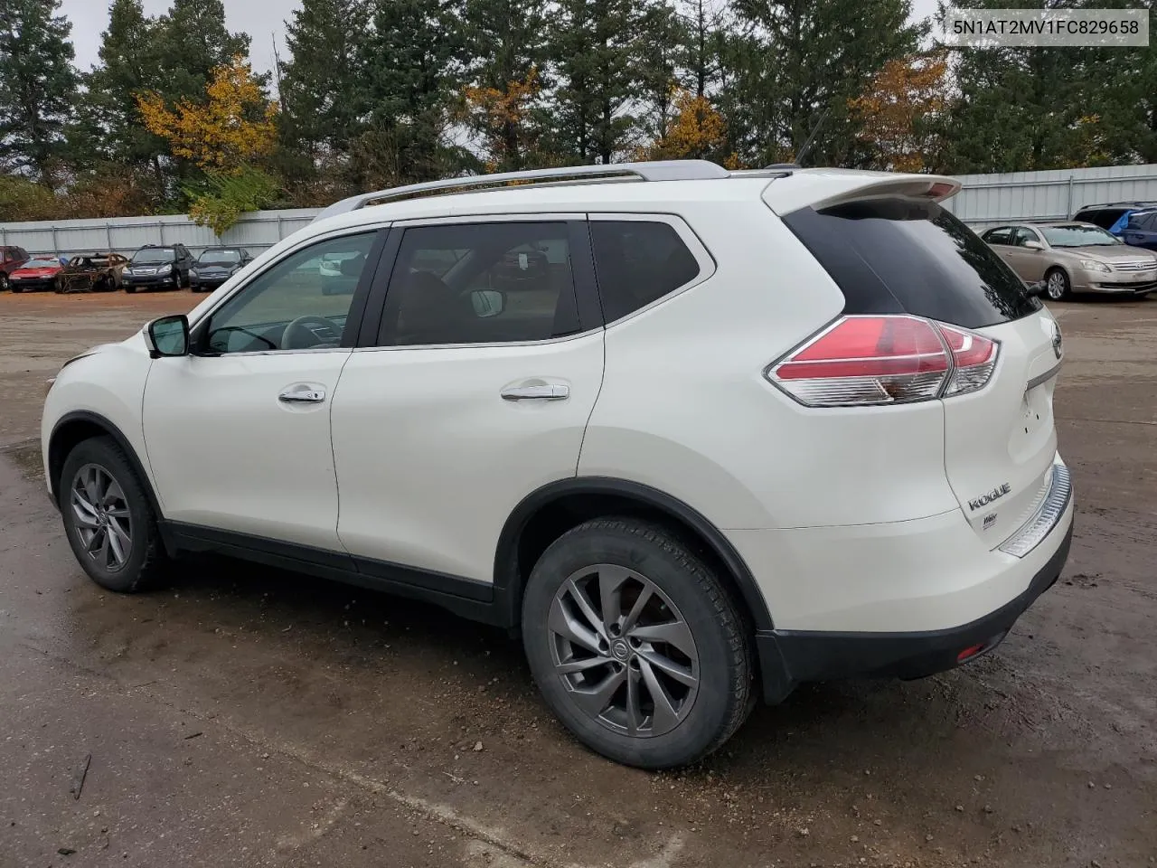 2015 Nissan Rogue S VIN: 5N1AT2MV1FC829658 Lot: 78879654