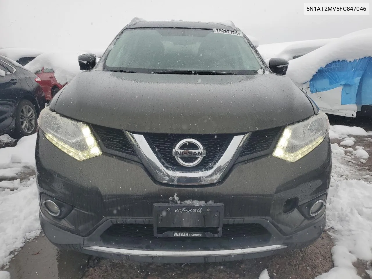 2015 Nissan Rogue S VIN: 5N1AT2MV5FC847046 Lot: 78882784