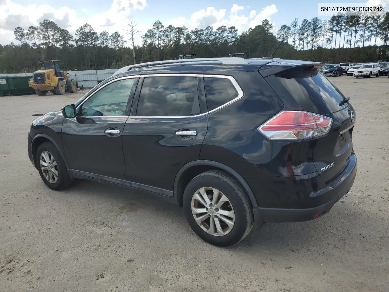 2015 Nissan Rogue S VIN: 5N1AT2MT9FC839742 Lot: 78991324