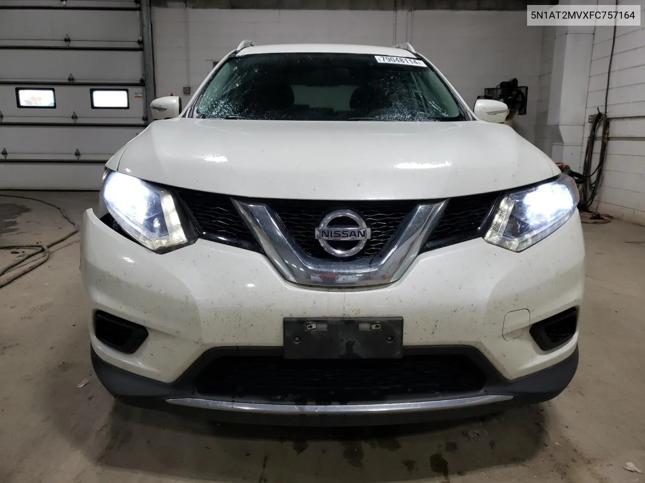 2015 Nissan Rogue S VIN: 5N1AT2MVXFC757164 Lot: 79048114