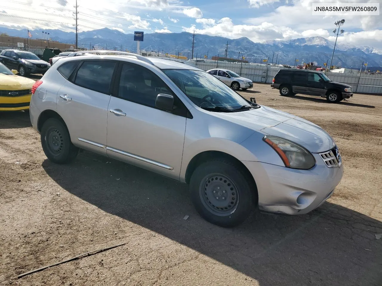 2015 Nissan Rogue Select S VIN: JN8AS5MV5FW260809 Lot: 79254824