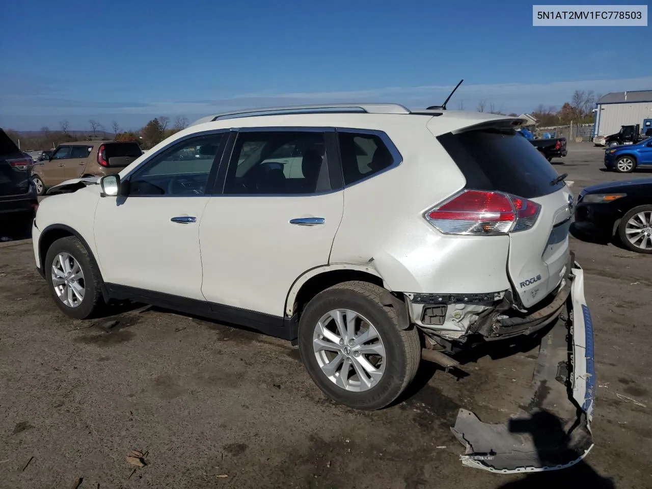 2015 Nissan Rogue S VIN: 5N1AT2MV1FC778503 Lot: 79343914