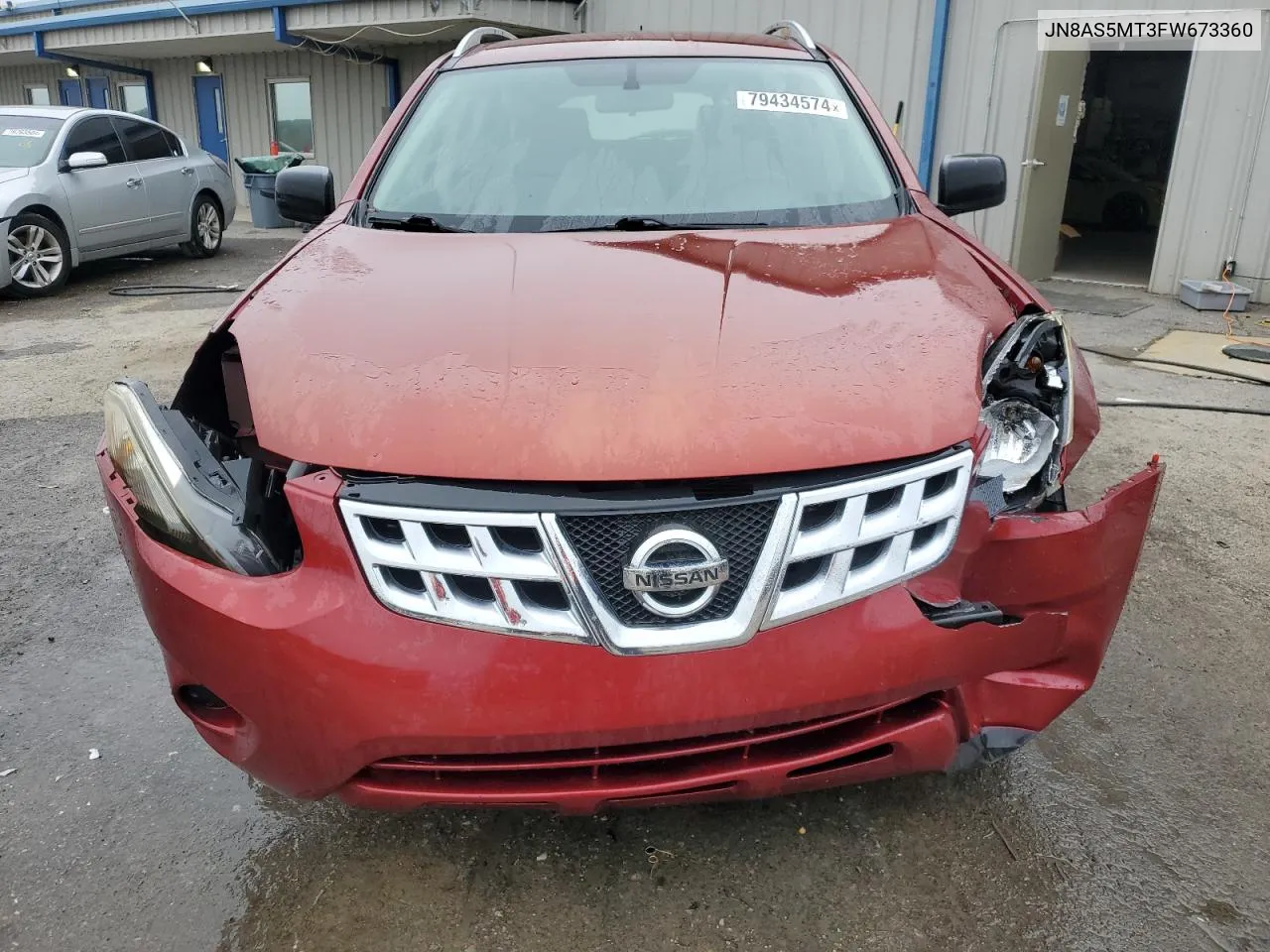 2015 Nissan Rogue Select S VIN: JN8AS5MT3FW673360 Lot: 79434574