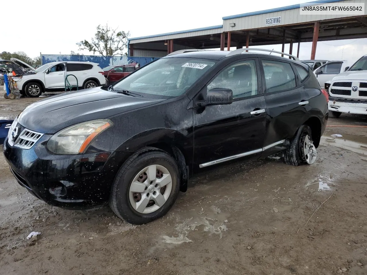 2015 Nissan Rogue Select S VIN: JN8AS5MT4FW665042 Lot: 79620714