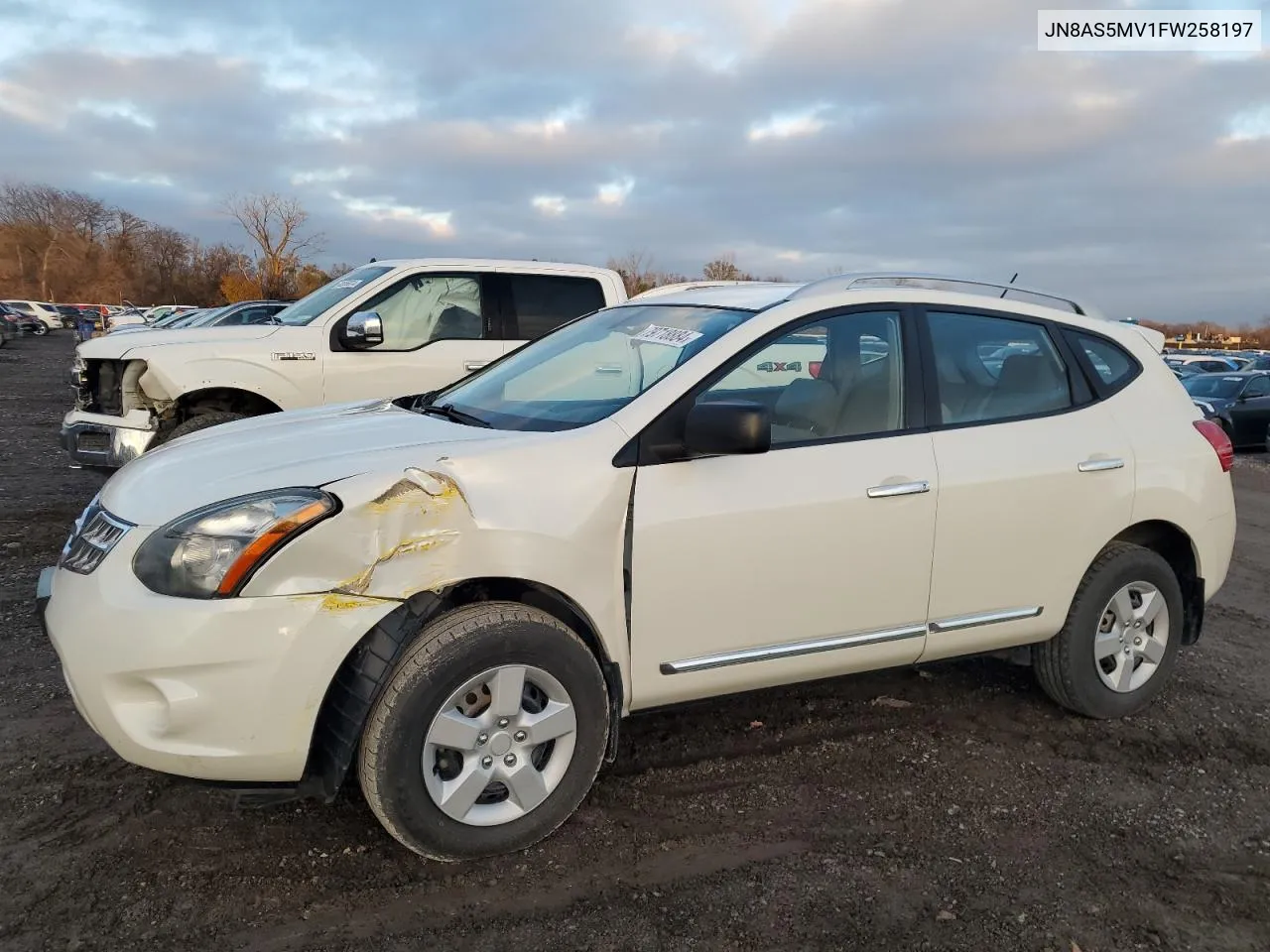 2015 Nissan Rogue Select S VIN: JN8AS5MV1FW258197 Lot: 79718884