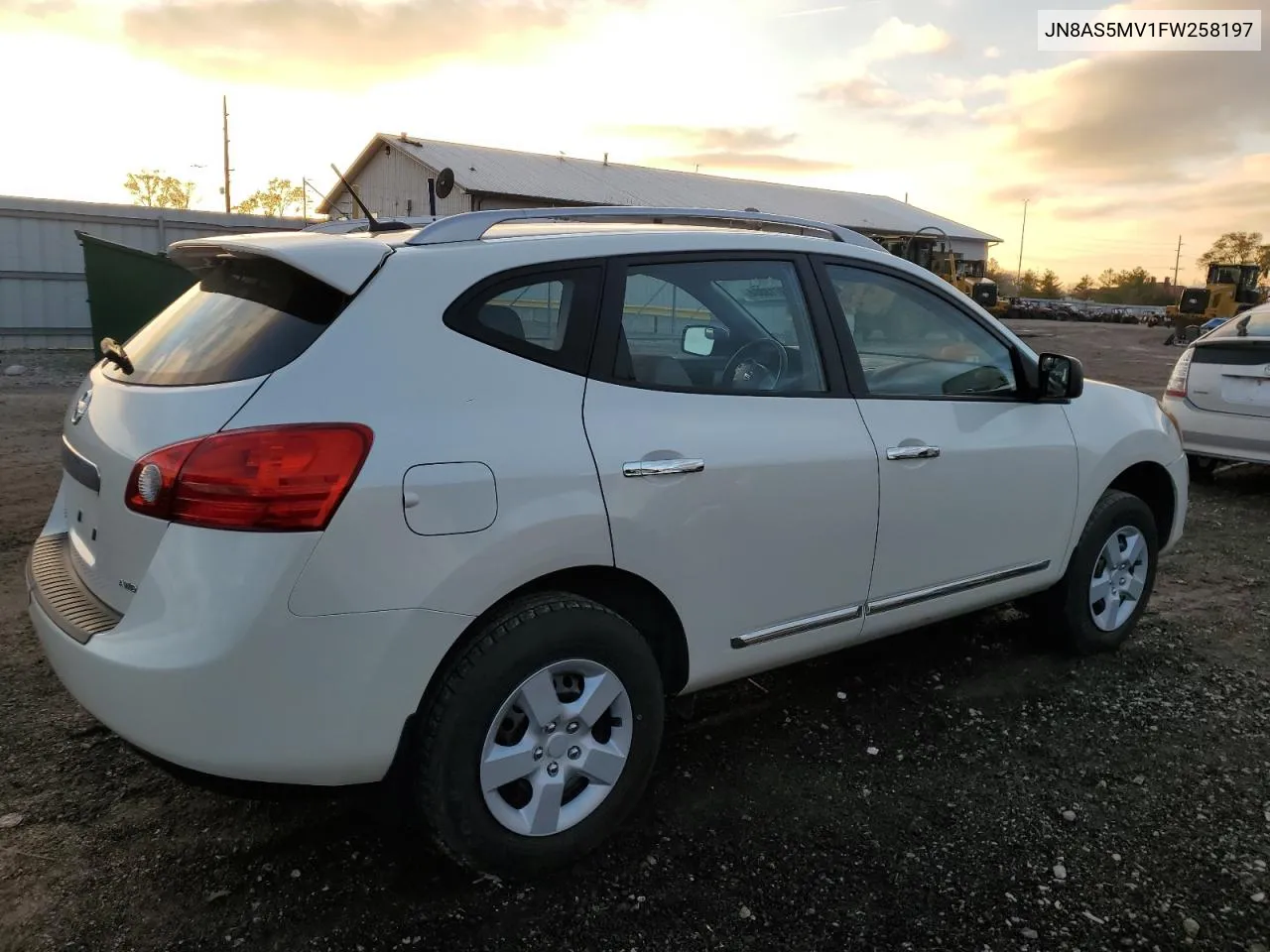 2015 Nissan Rogue Select S VIN: JN8AS5MV1FW258197 Lot: 79718884