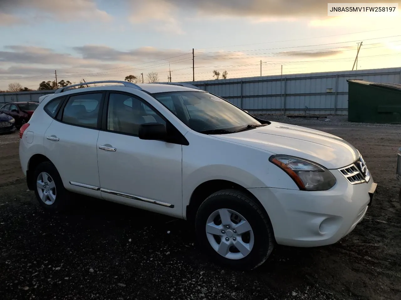 2015 Nissan Rogue Select S VIN: JN8AS5MV1FW258197 Lot: 79718884