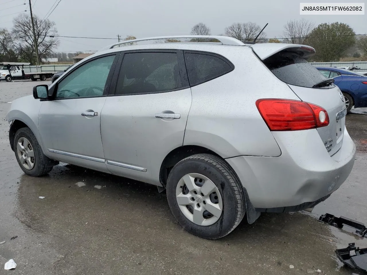 2015 Nissan Rogue Select S VIN: JN8AS5MT1FW662082 Lot: 80360554