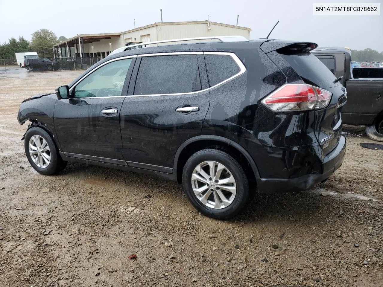 2015 Nissan Rogue S VIN: 5N1AT2MT8FC878662 Lot: 80450504