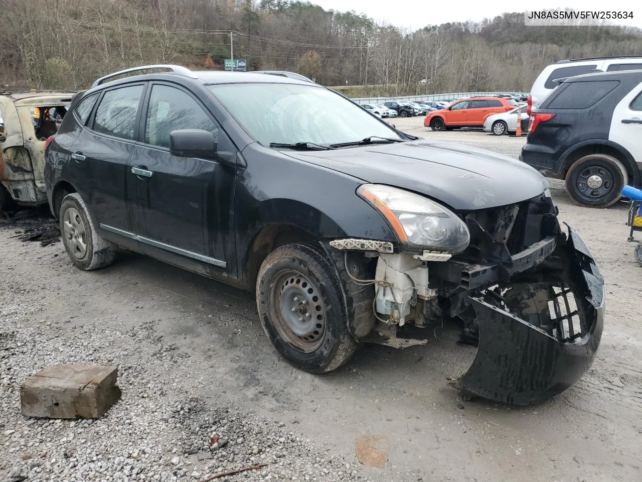 2015 Nissan Rogue Select S VIN: JN8AS5MV5FW253634 Lot: 80908134