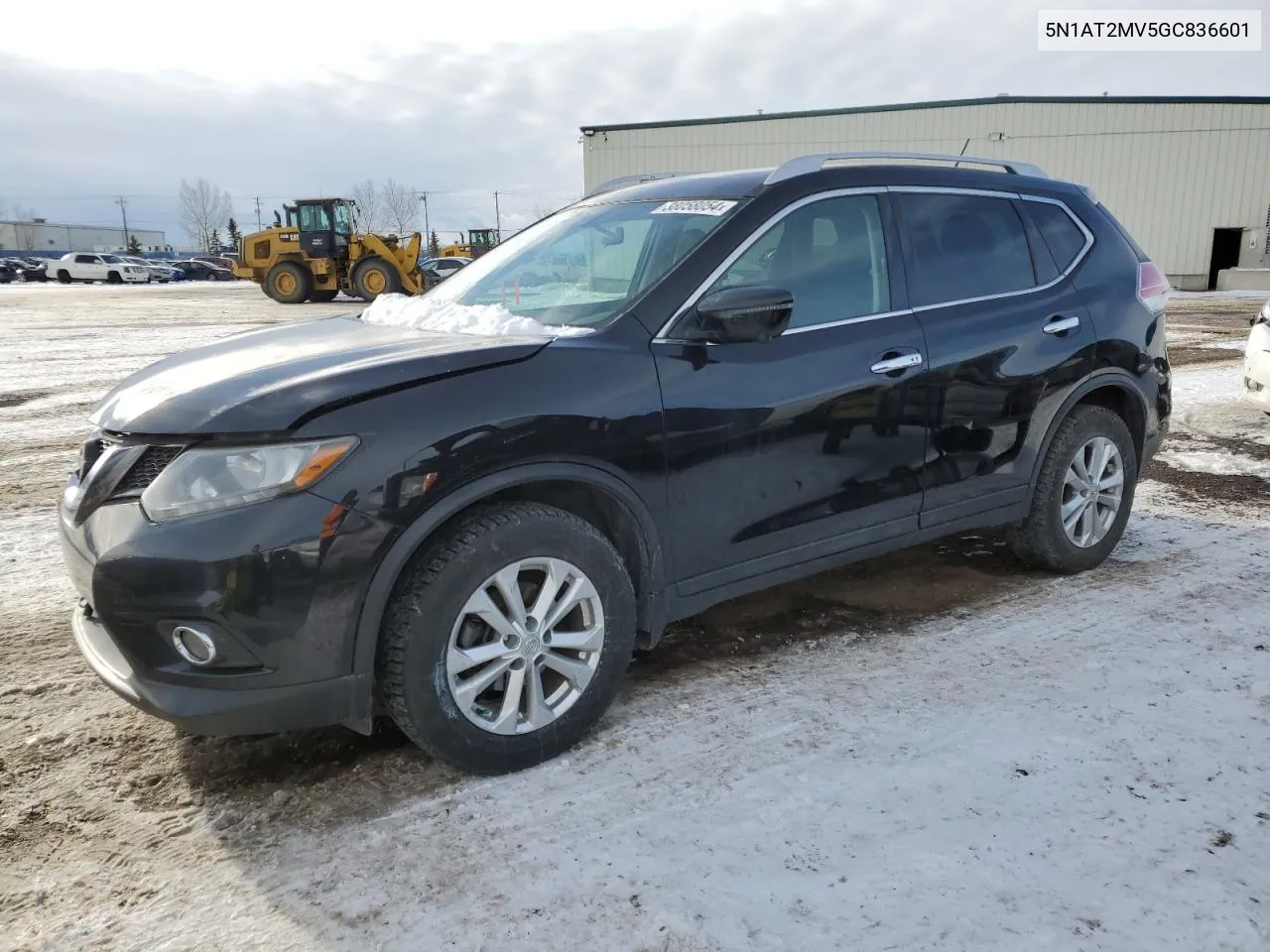 2016 Nissan Rogue S VIN: 5N1AT2MV5GC836601 Lot: 38058054