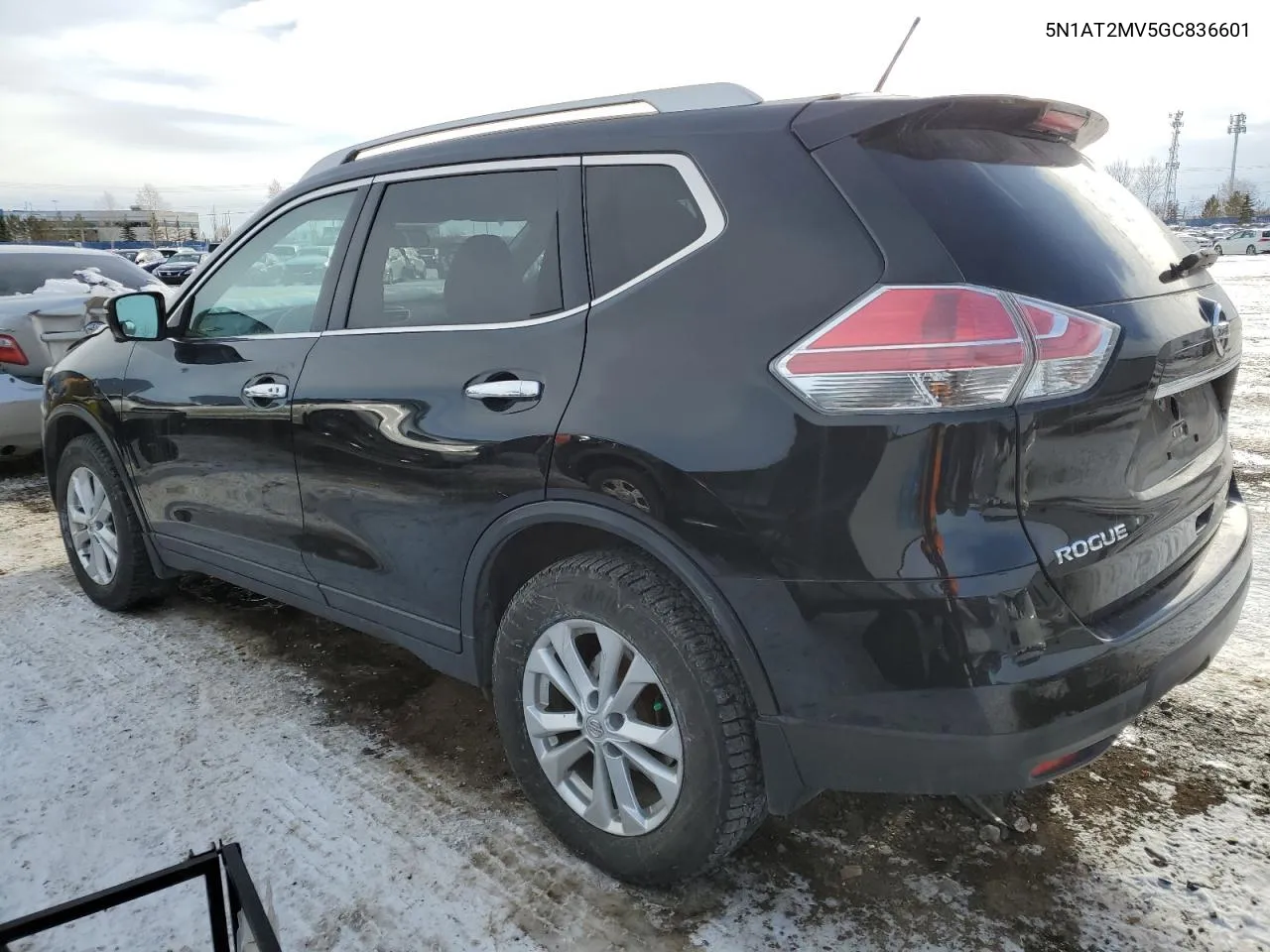 2016 Nissan Rogue S VIN: 5N1AT2MV5GC836601 Lot: 38058054