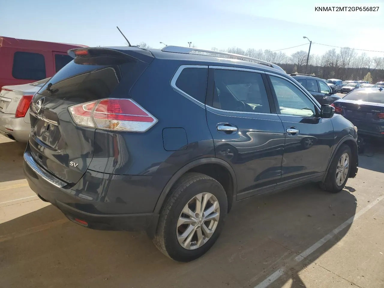 KNMAT2MT2GP656827 2016 Nissan Rogue S