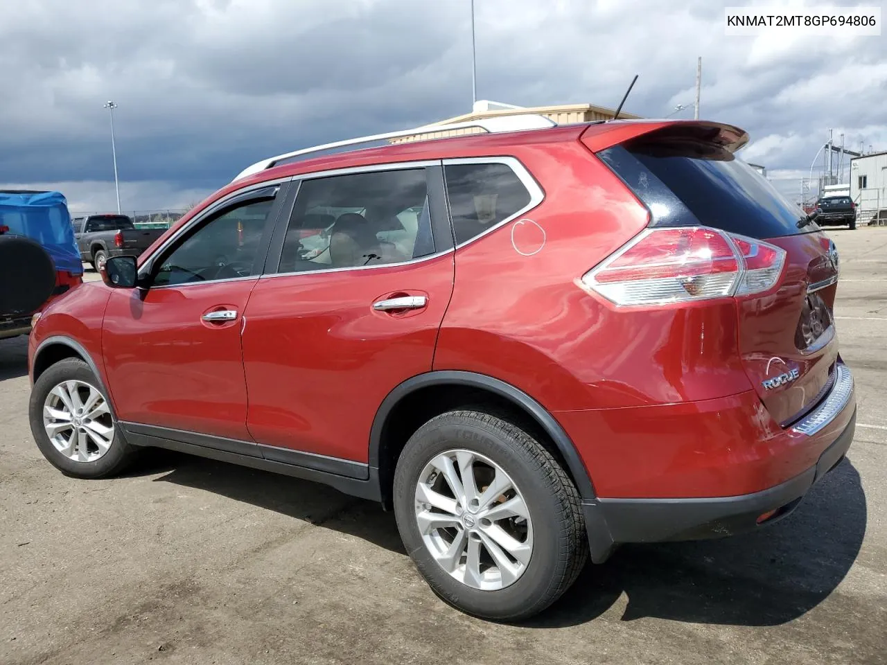 KNMAT2MT8GP694806 2016 Nissan Rogue S